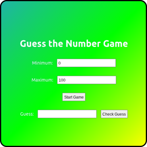 Guess the Number Game Icon